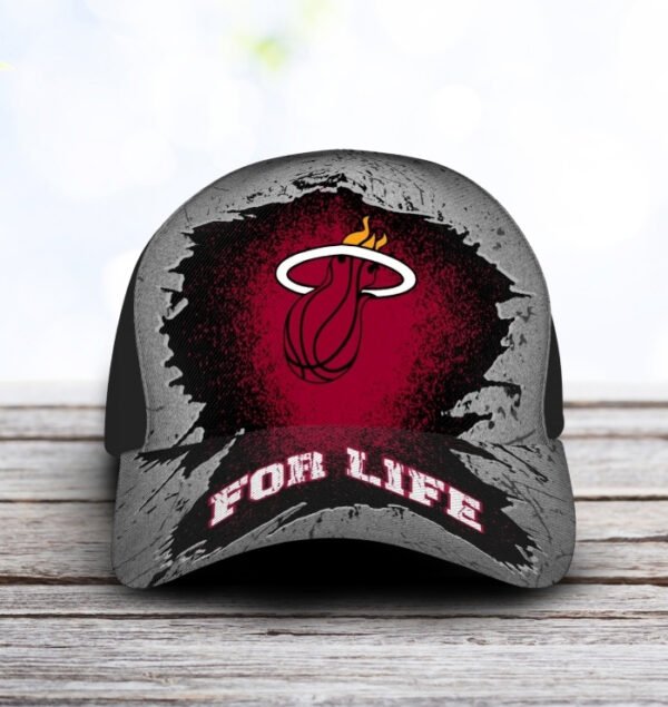 Miami Heat Cap For Life