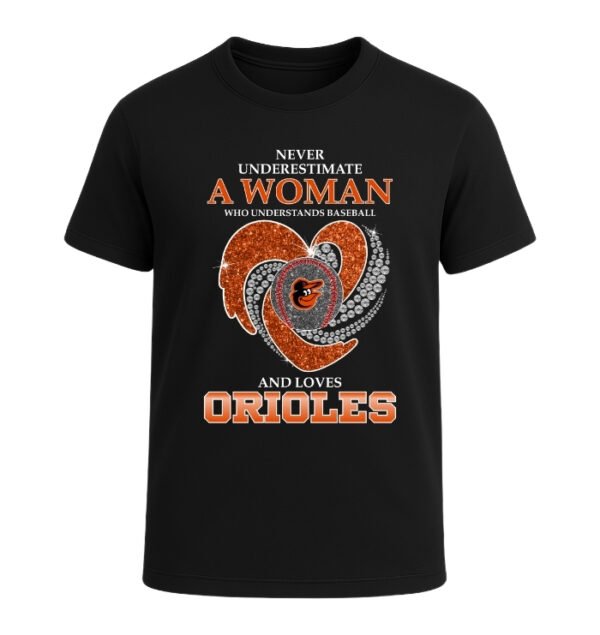 Never Underestimate A Woman Who Understands Baseball And Loves Baltimore Orioles