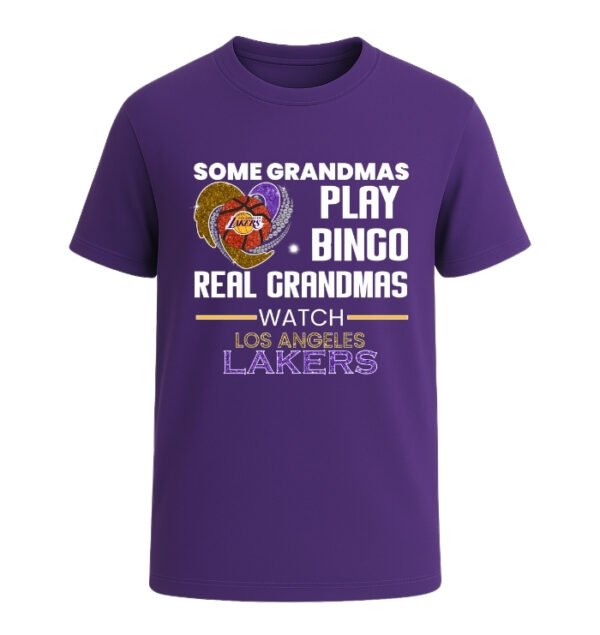 Some Grandmas Play Bingo Real Grandmas Watch Los Angeles Lakers