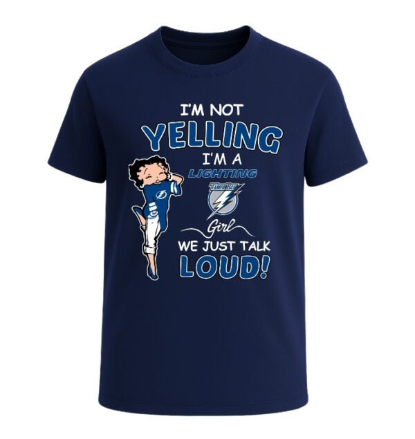 Tampa Bay Lightning girl, We Just Talk Loud!