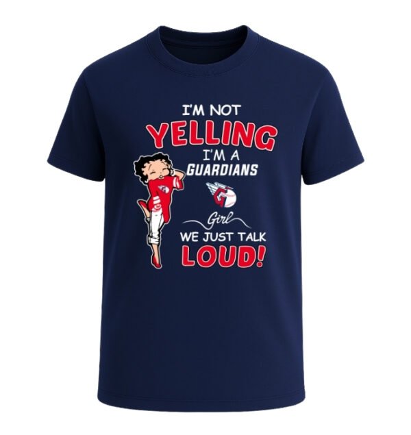 Cleveland Guardians girl, We Just Talk Loud!