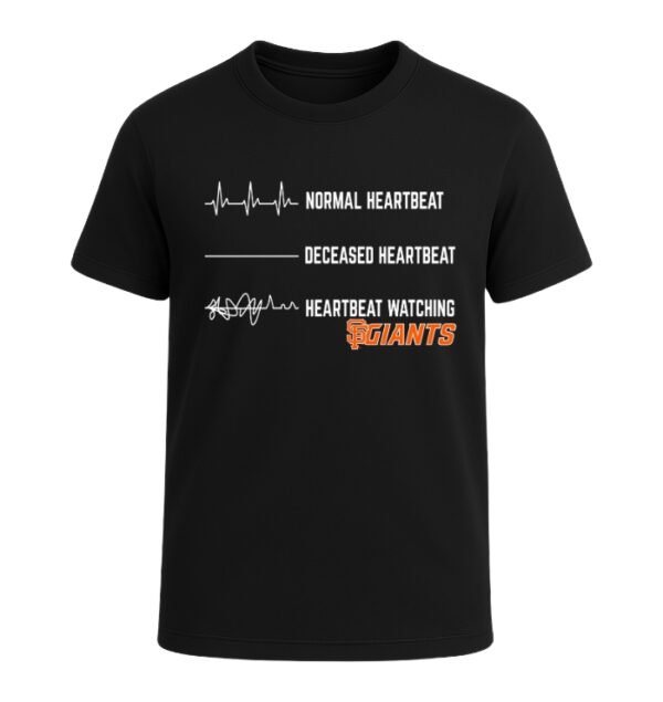 Heartbeat watching San Francisco Giants