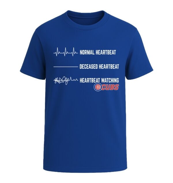 Heartbeat watching Chicago Cubs
