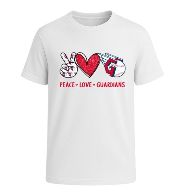 Peace Love Cleveland Guardians