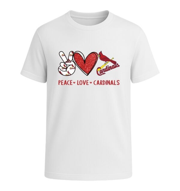 Peace Love St. Louis Cardinals
