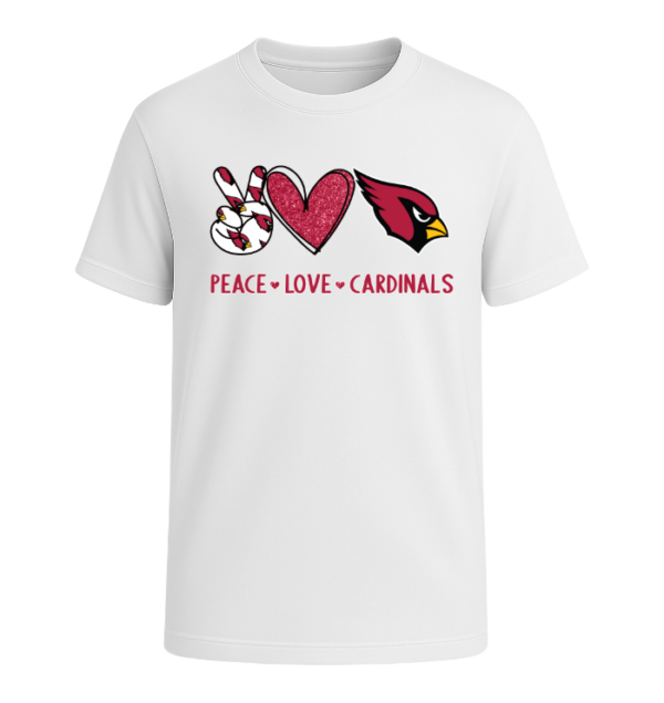 Peace Love Arizona Cardinals