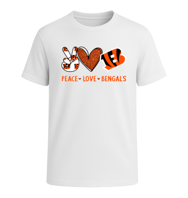 Peace Love Cincinnati Bengals