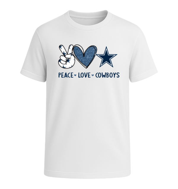 Peace Love Dallas Cowboys