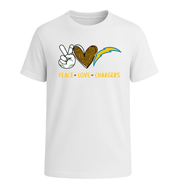Peace Love Los Angeles Chargers