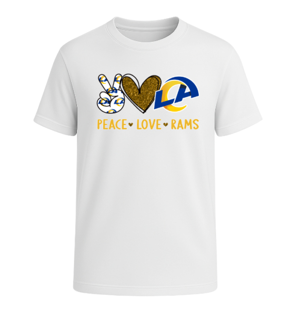 Peace Love Los Angeles Rams