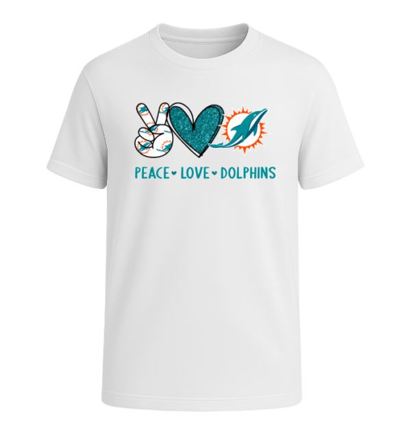 Peace Love Miami Dolphins