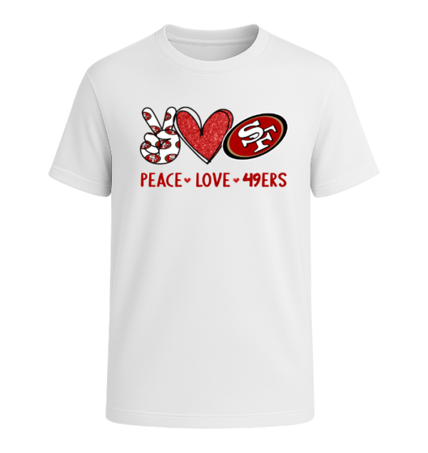 Peace Love San Francisco 49ers
