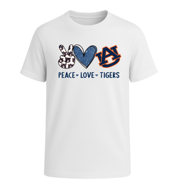 Peace Love Auburn Tigers