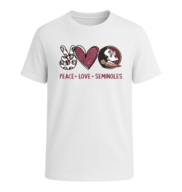 Peace Love Florida State Seminoles