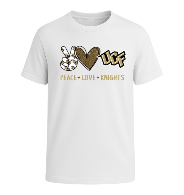 Peace Love UCF Knight