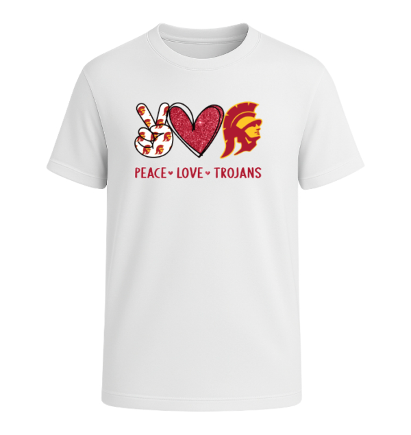 Peace Love USC Trojans