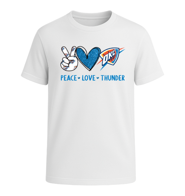 Peace Love Oklahoma City Thunder