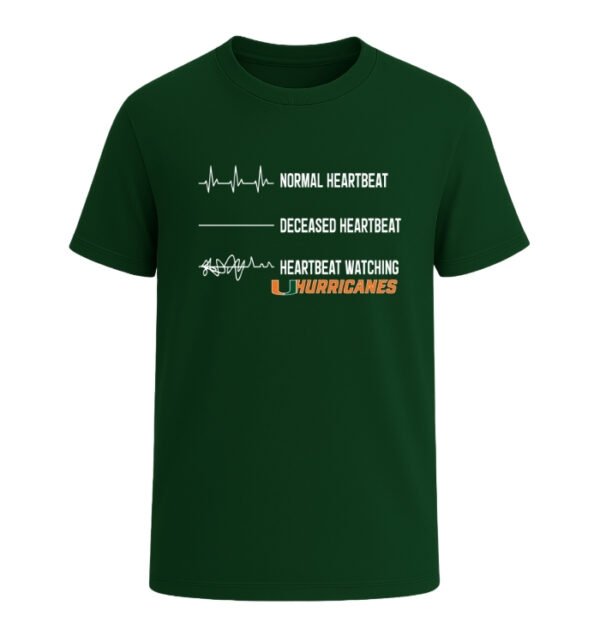 Heartbeat watching Miami Hurricanes