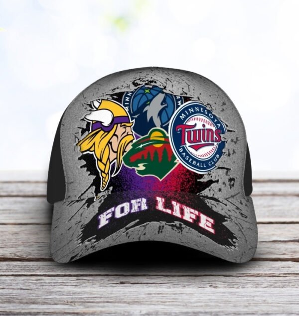 Minnesota Vikings, Twins, Timberwolves & Wild For Life