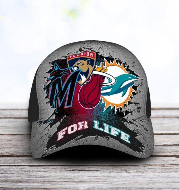 Miami Dolphins, Marlins, Heat & Panthers For Life
