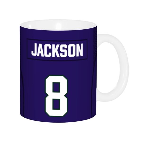 Baltimore Ravens Theme Jersey Mug
