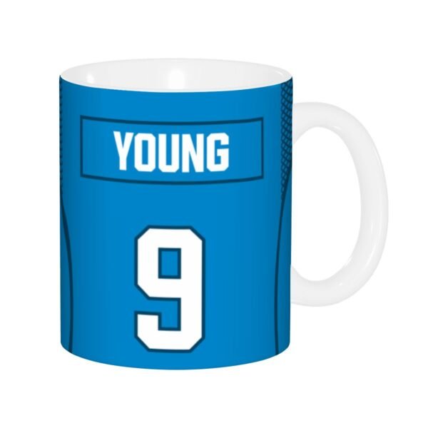 Carolina Panthers Theme Jersey Mug