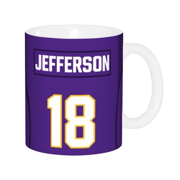 Minnesota Vikings Theme Jersey Mug