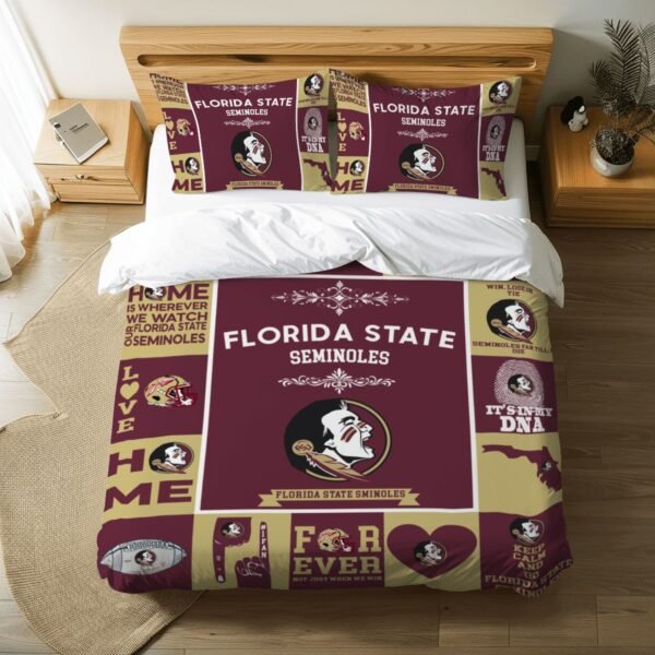 Florida State Seminoles Pride Duvet Bedding Set