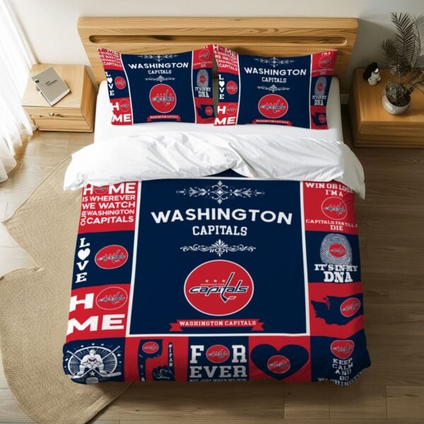 Washington Capitals Pride Duvet Bedding Set