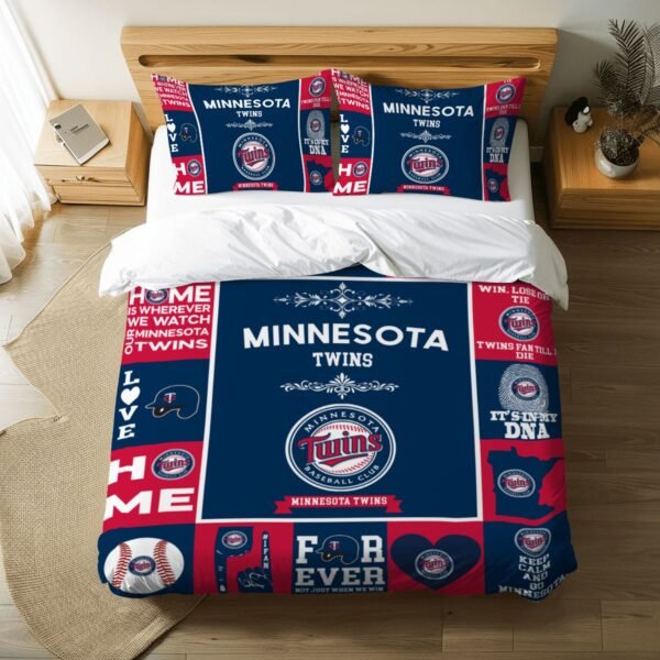 Minnesota Twins Pride Duvet Bedding Set
