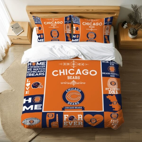 Chicago Bears Pride Duvet Bedding Set