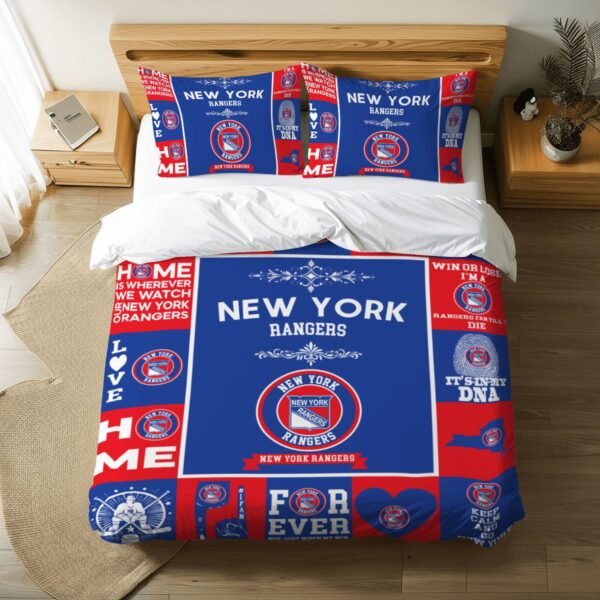 New York Rangers Pride Duvet Bedding Set