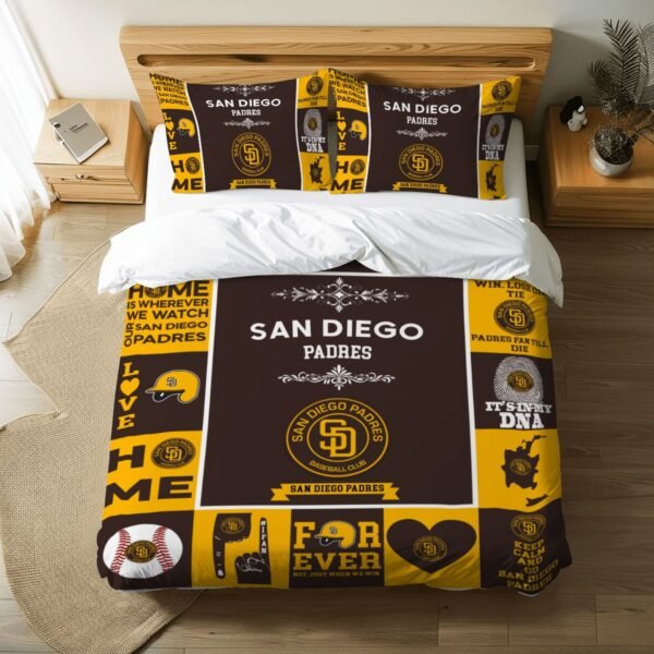 San Diego Padres Pride Duvet Bedding Set