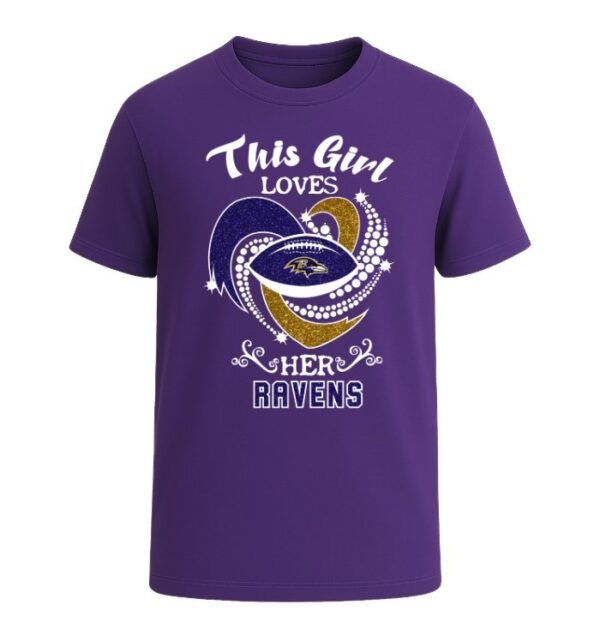 This Girl Loves Her Baltimore Ravens