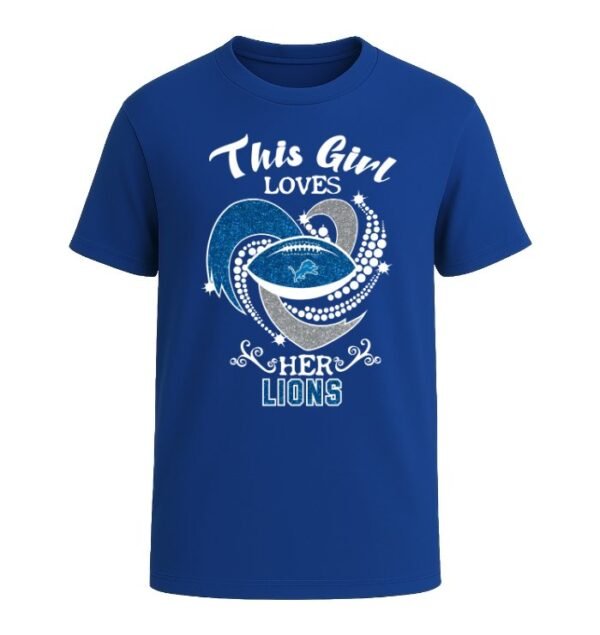 This Girl Loves Her Detroit Lions