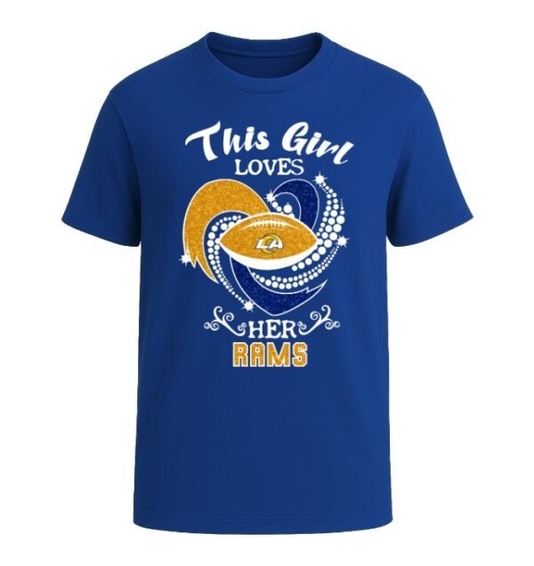 This Girl Loves Her Los Angeles Rams