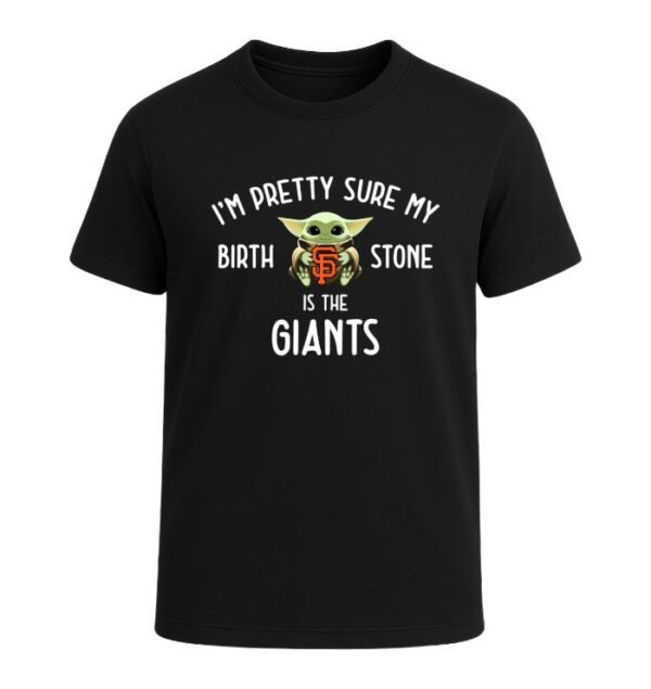 I'm pretty sure my birthstone is the San Francisco Giants