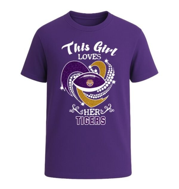 This Girl Loves Her LSU Tigers
