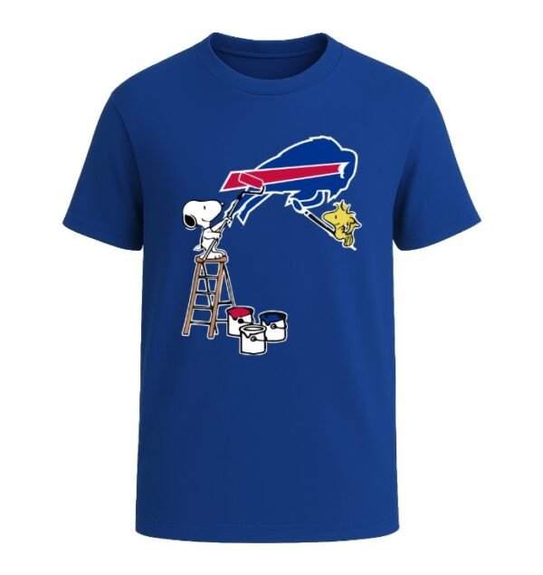 Snoopy Painting Buffalo Bills Spirit