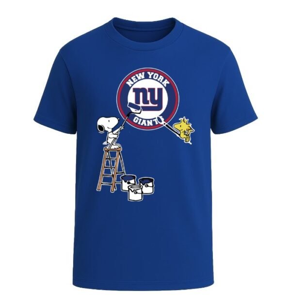 Snoopy Painting New York Giants Spirit