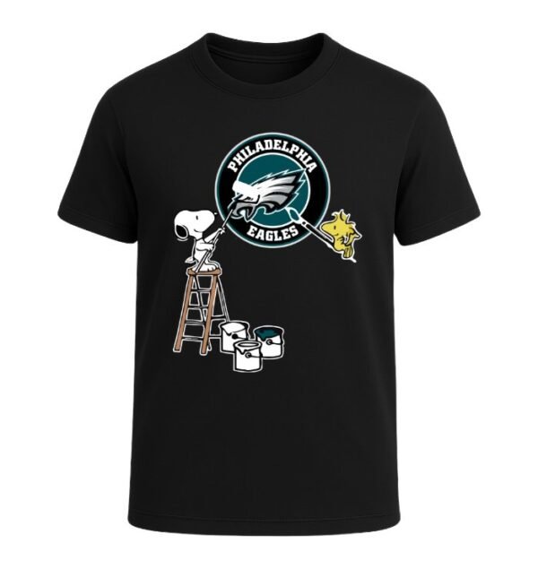 Snoopy Painting Philadelphia Eagles Spirit