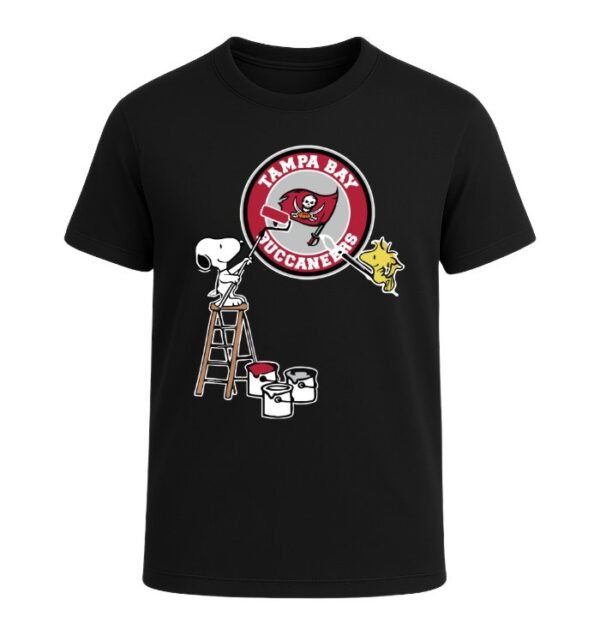 Snoopy Painting Tampa Bay Buccaneers Spirit
