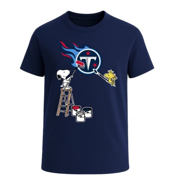 Snoopy Painting Tennessee Titans Spirit