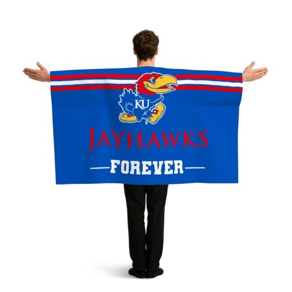Kansas Jayhawks Forever Sports Flag Sleeve Cape