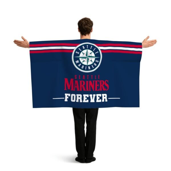 Seattle Mariners Forever Sports Flag Sleeve Cape