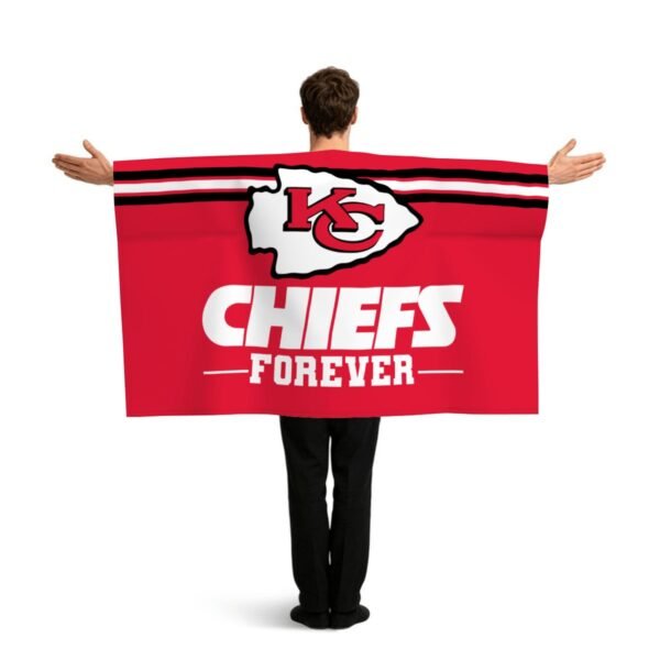 Kansas City Chiefs Forever Sports Flag Sleeve Cape