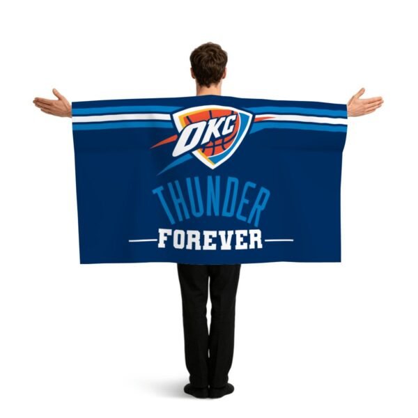 Oklahoma City Thunder Forever Sports Flag Sleeve Cape