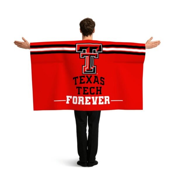 Texas Tech Red Raiders Forever Sports Flag Sleeve Cape