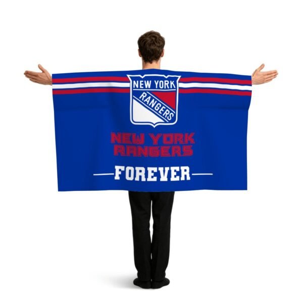 New York Rangers Forever Sports Flag Sleeve Cape