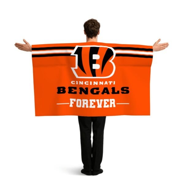 Cincinnati Bengals Forever Sports Flag Sleeve Cape